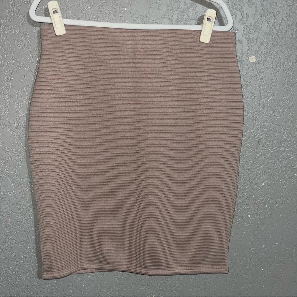Charlotte Russe Ribbed Skirt